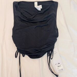 ALO Yoga Black Standout Cropped Tank